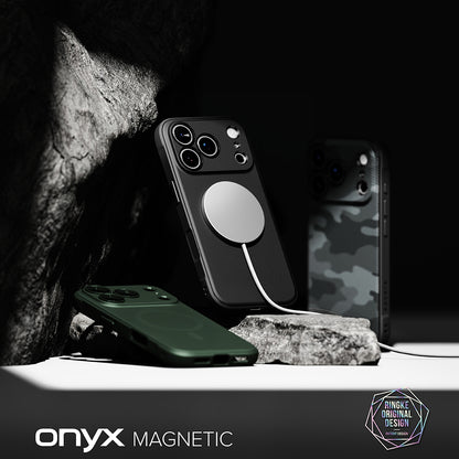 Custodia MagSafe per Apple iPhone 18 Pro / 17 Pro, Ringke, Onyx, Verde Scuro