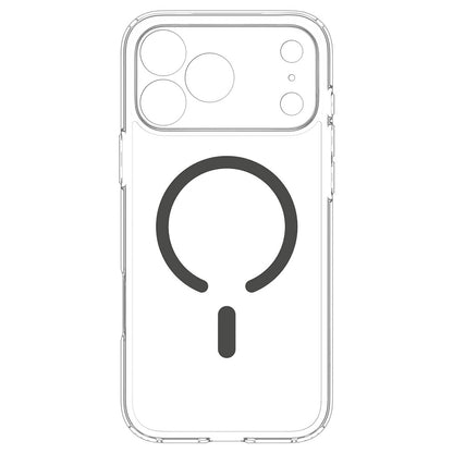 Custodia MagSafe per Apple iPhone 18 Pro / 17 Pro, Spigen, Ultra Hybrid, Grigio Trasparente ACS12156
