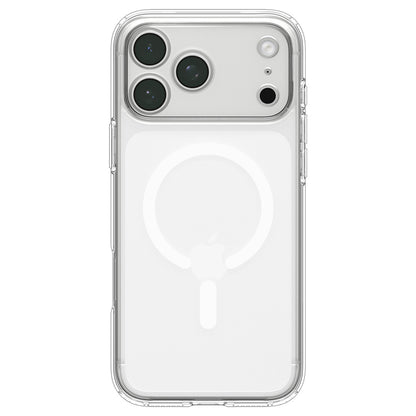 Custodia MagSafe per Apple iPhone 18 Pro / 17 Pro, Spigen, Ultra Hybrid, Trasparente Bianca ACS12155