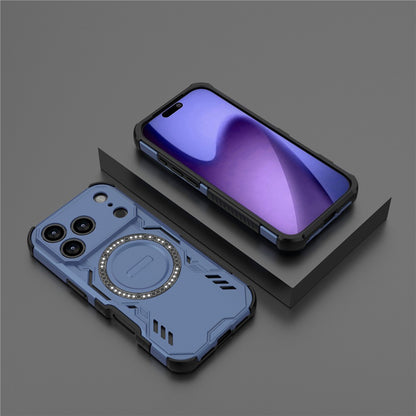 MagSafe Case for Apple iPhone 18 Pro / 17 Pro, Techsuit, ArmorMag, Blue