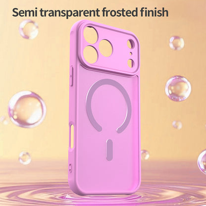 Custodia MagSafe per Apple iPhone 18 Pro / 17 Pro, Techsuit, HaloFrost II, Arancione