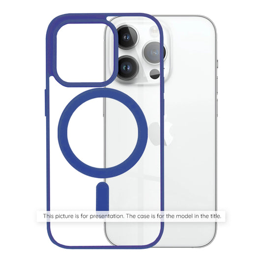 Custodia MagSafe per Apple iPhone 18 Pro / 17 Pro, Techsuit, Pro, Blu