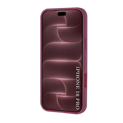 Custodia MagSafe per Apple iPhone 18 Pro / 17 Pro, Techsuit, Pro, Rosso Scuro