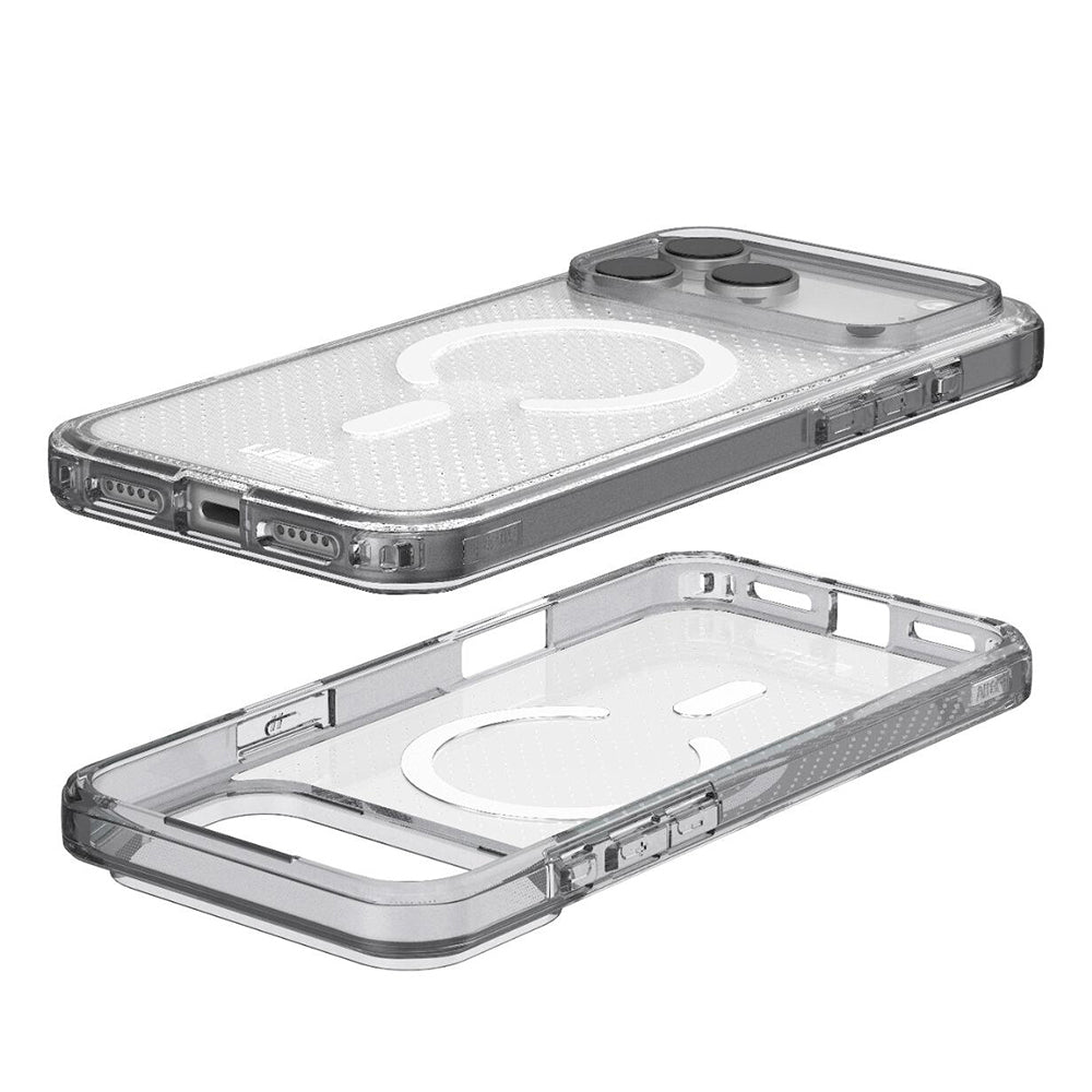 Custodia MagSafe per Apple iPhone 18 Pro / 17 Pro, Urban Armor Gear, Dot, Argento