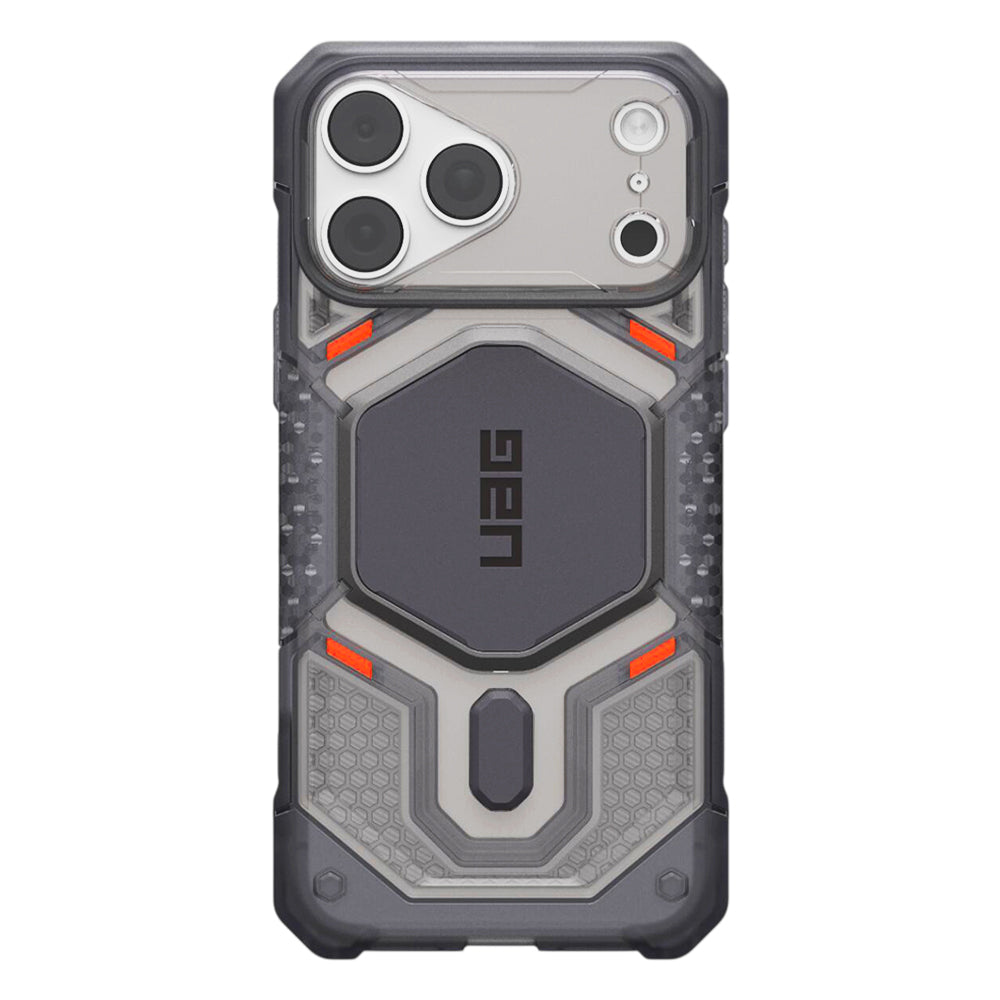 Custodia MagSafe per Apple iPhone 18 Pro / 17 Pro, Urban Armor Gear, Monarch Pro, Grigio Chiaro