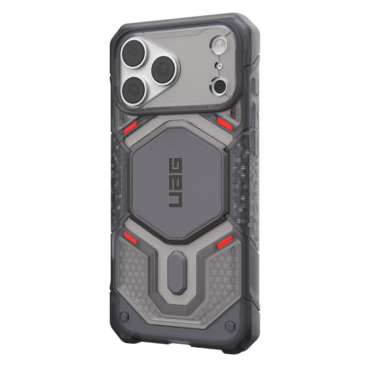 Custodia MagSafe per Apple iPhone 18 Pro / 17 Pro, Urban Armor Gear, Monarch Pro, Grigio Chiaro