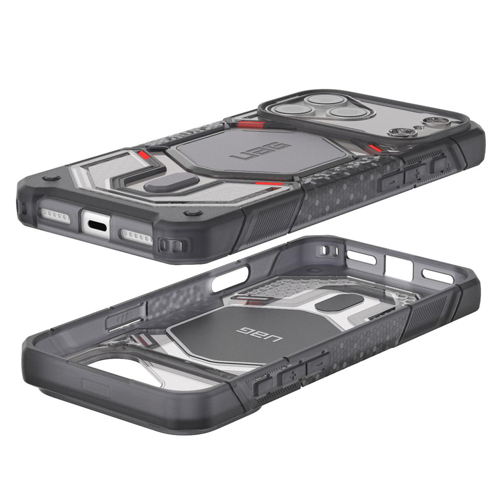 Custodia MagSafe per Apple iPhone 18 Pro / 17 Pro, Urban Armor Gear, Monarch Pro, Grigio Chiaro