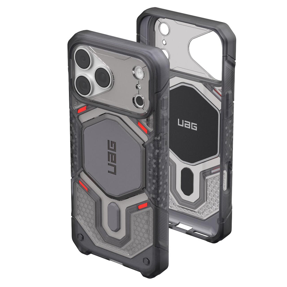 Custodia MagSafe per Apple iPhone 18 Pro / 17 Pro, Urban Armor Gear, Monarch Pro, Grigio Chiaro
