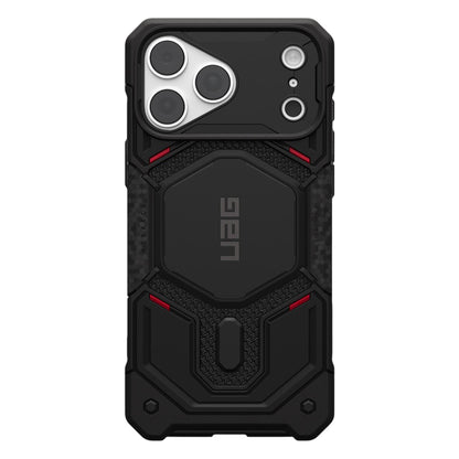 Custodia MagSafe per Apple iPhone 18 Pro / 17 Pro, Urban Armor Gear, Monarch Pro Kevlar, Nera