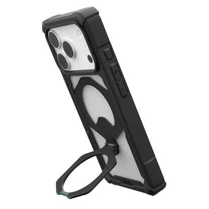 Custodia MagSafe per Apple iPhone 18 Pro / 17 Pro, Urban Armor Gear, Plasma XTE, Nero Trasparente