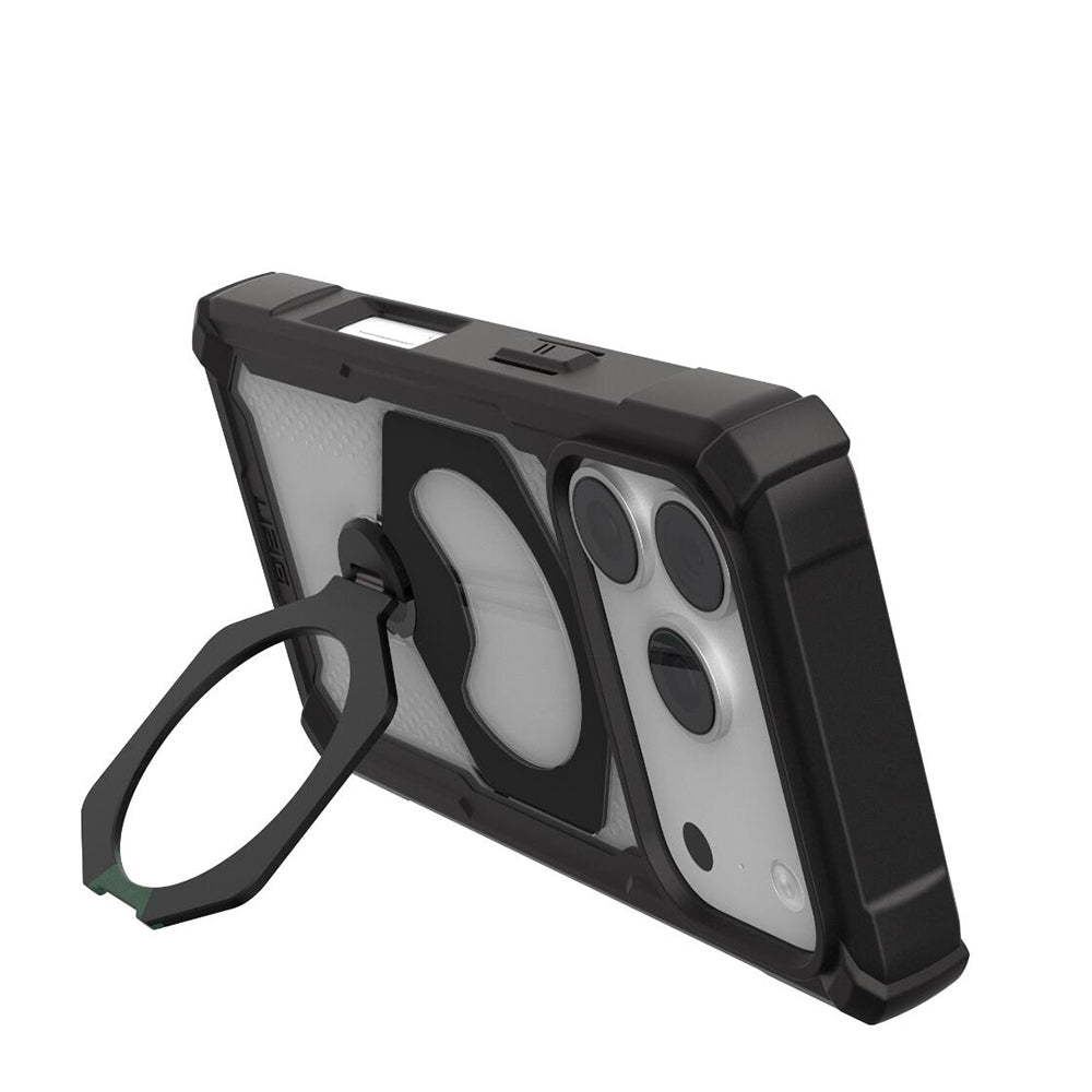 Custodia MagSafe per Apple iPhone 18 Pro / 17 Pro, Urban Armor Gear, Plasma XTE, Nero Trasparente