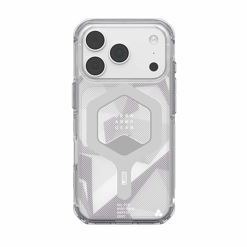 Custodia MagSafe per Apple iPhone 18 Pro / 17 Pro, Urban Armor Gear, Plyo, Argento