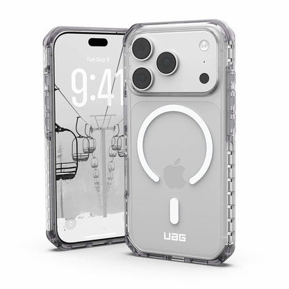 Custodia MagSafe per Apple iPhone 18 Pro / 17 Pro, Urban Armor Gear, Plyo LT, Argento