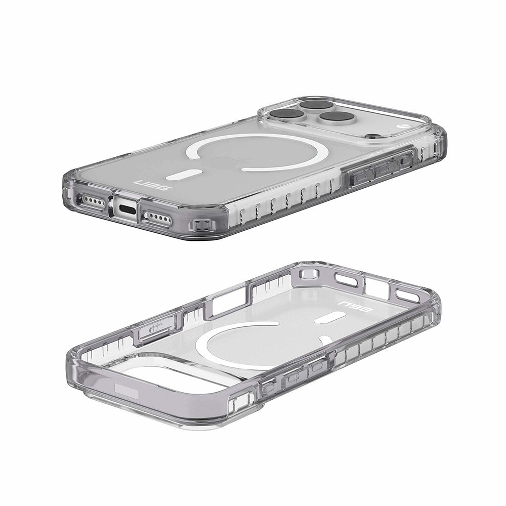 Custodia MagSafe per Apple iPhone 18 Pro / 17 Pro, Urban Armor Gear, Plyo LT, Argento