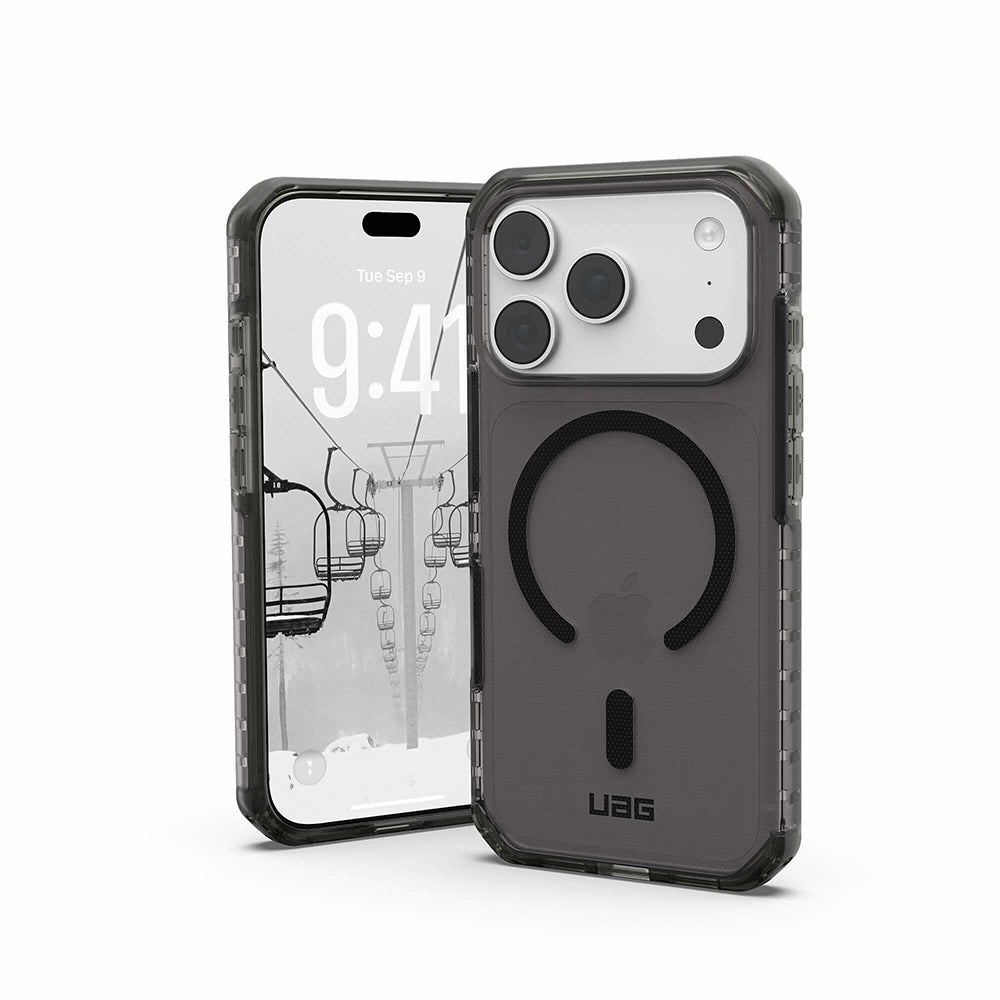 Custodia MagSafe per Apple iPhone 18 Pro / 17 Pro, Urban Armor Gear, Plyo LT, Grigio