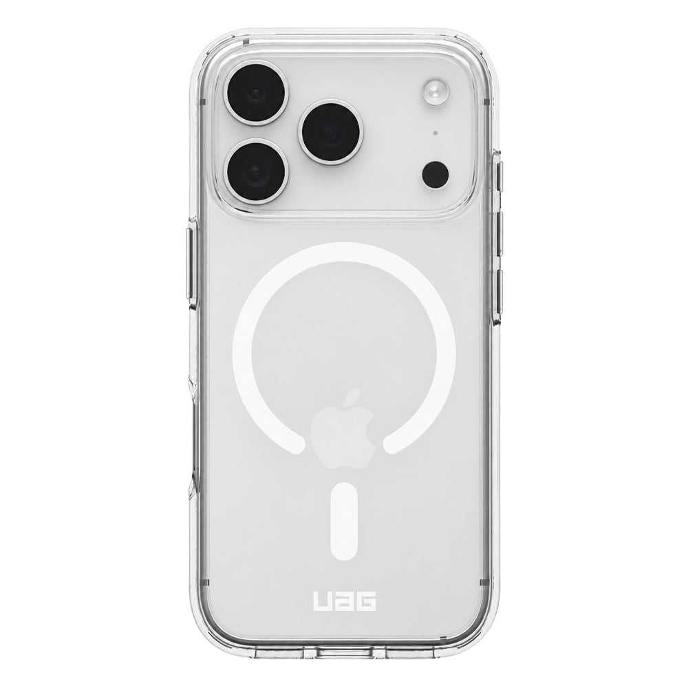Custodia MagSafe per Apple iPhone 18 Pro / 17 Pro, Urban Armor Gear, Scout Clear, Bianca
