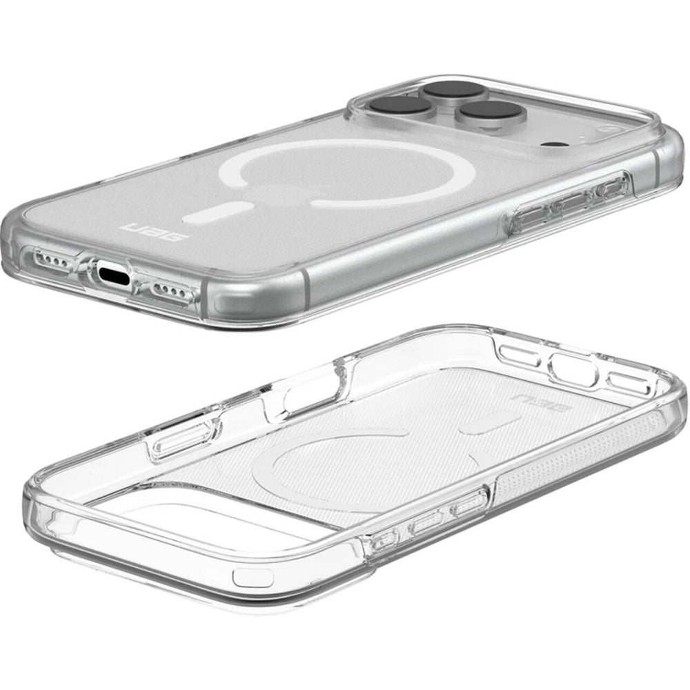 Custodia MagSafe per Apple iPhone 18 Pro / 17 Pro, Urban Armor Gear, Scout Clear, Bianca