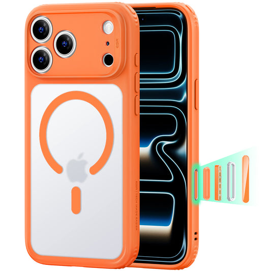 Custodia MagSafe per Apple iPhone 18 Pro, ESR, Classic Hybrid, Arancione Satinato