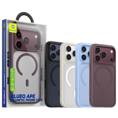Custodia MagSafe per Apple iPhone 18 Pro Max / 17 Pro Max, Blueo, APE Anti-Drop, nera