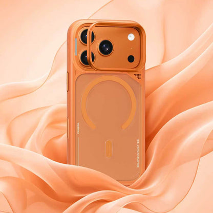 MagSafe Case for Apple iPhone 18 Pro Max / 17 Pro Max, Blueo, Heat Dissipation Stand, Satin Black