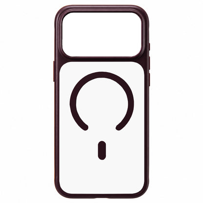 Custodia MagSafe per Apple iPhone 18 Pro Max / 17 Pro Max, Blueo, delicata sulla pelle e antiurto, bordeaux satinato