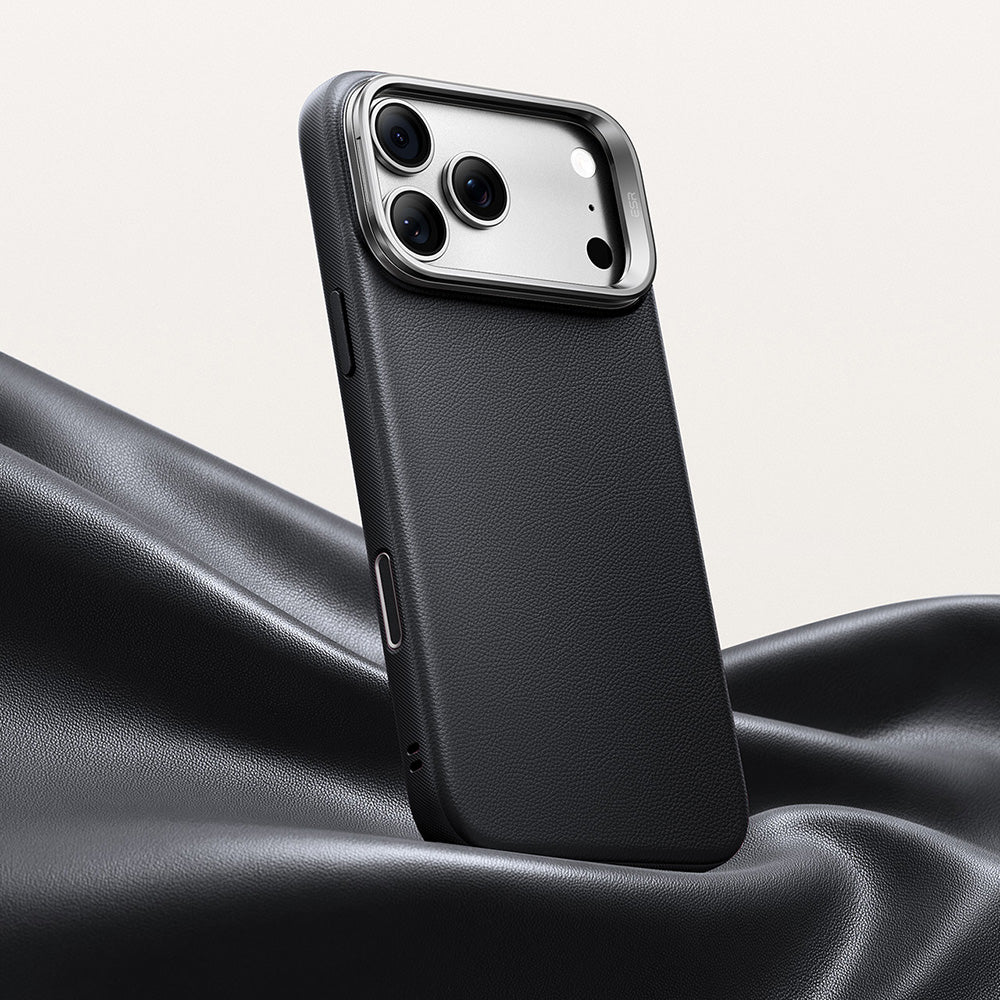 Custodia MagSafe per Apple iPhone 18 Pro Max / 17 Pro Max, ESR, Atelier con Kickstand, Nera