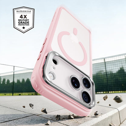 Custodia MagSafe per Apple iPhone 18 Pro Max / 17 Pro Max, ESR, Classic Hybrid Kickstand, Rosa Satinata