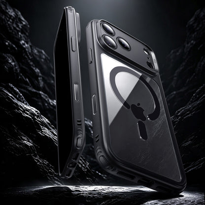 Custodia MagSafe per Apple iPhone 18 Pro Max / 17 Pro Max, ESR, Classic Hybrid, Nero Trasparente
