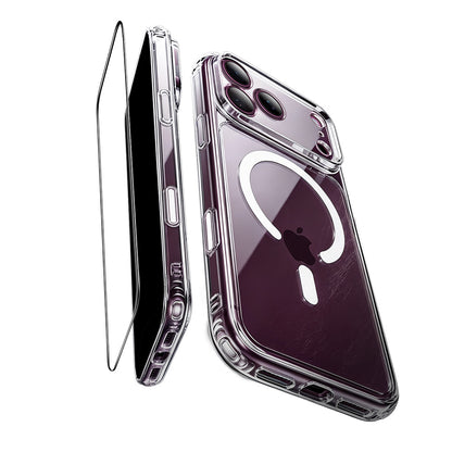 Custodia MagSafe per Apple iPhone 18 Pro Max / 17 Pro Max, ESR, Classic Hybrid con Protezione per Schermo, Trasparente