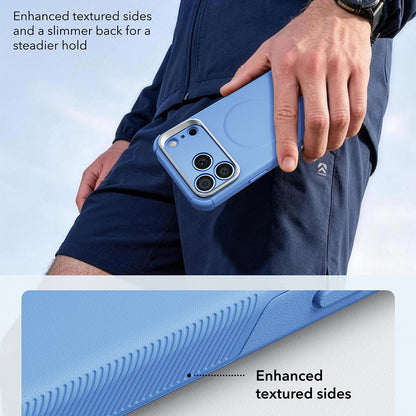 Custodia MagSafe per Apple iPhone 18 Pro Max / 17 Pro Max, ESR, Cyber Armor Kickstand, Blu