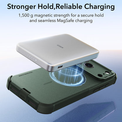 Custodia MagSafe per Apple iPhone 18 Pro Max / 17 Pro Max, ESR, Cyber, Verde