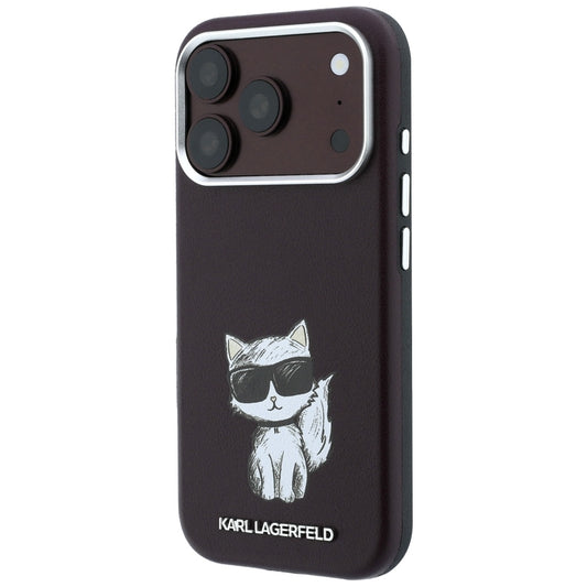 Custodia MagSafe per Apple iPhone 18 Pro Max / 17 Pro Max, Karl Lagerfeld, Choupette Sketch, Vinaccia