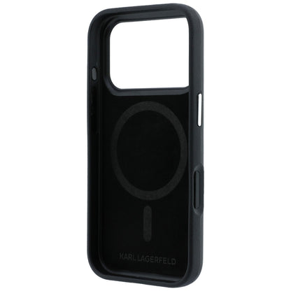 Custodia MagSafe per Apple iPhone 18 Pro Max / 17 Pro Max, Karl Lagerfeld, Ikonik Sketch, Nera