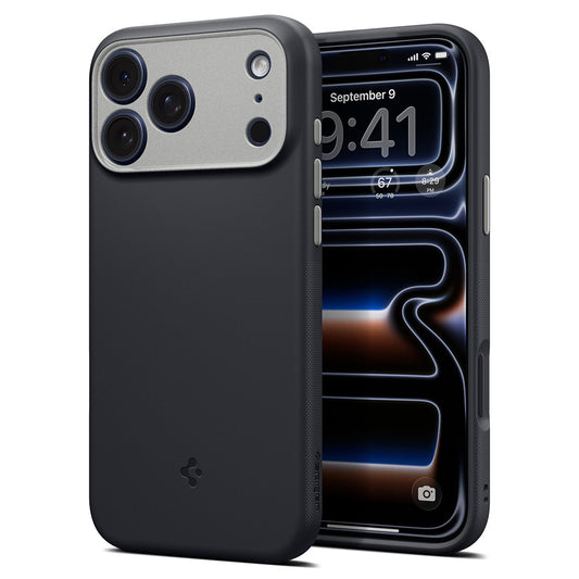 Custodia MagSafe per Apple iPhone 18 Pro Max / 17 Pro Max, Spigen, Caseology Nano Pop, Nera ACS12142