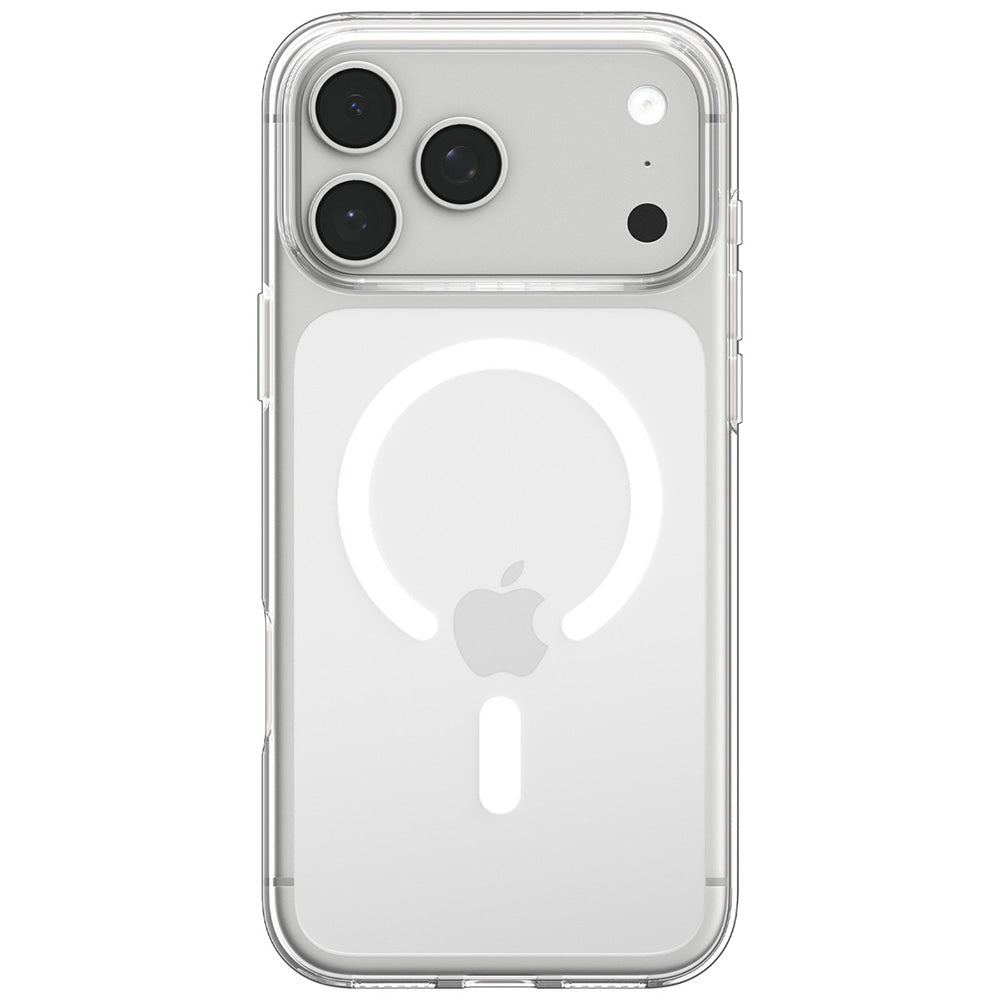 Custodia MagSafe per Apple iPhone 18 Pro Max / 17 Pro Max, Spigen, Liquid Crystal, Trasparente Bianca ACS12143