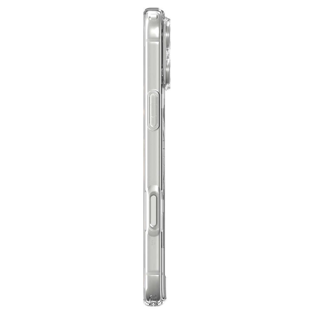 Custodia MagSafe per Apple iPhone 18 Pro Max / 17 Pro Max, Spigen, Ultra Hybrid, Oro Trasparente ACS12120