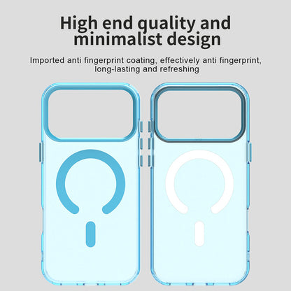 Custodia MagSafe per Apple iPhone 18 Pro Max / 17 Pro Max, Techsuit, CandyCase, Blu
