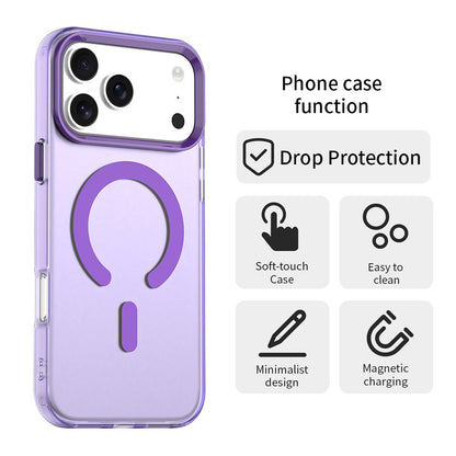 Custodia MagSafe per Apple iPhone 18 Pro Max / 17 Pro Max, Techsuit, CandyCase, Viola