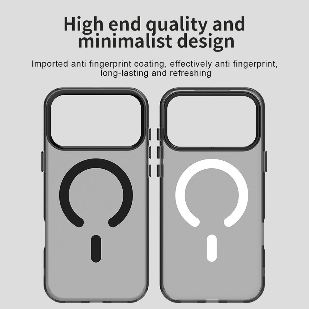 Custodia MagSafe per Apple iPhone 18 Pro Max / 17 Pro Max, Techsuit, CandyCase, Nera