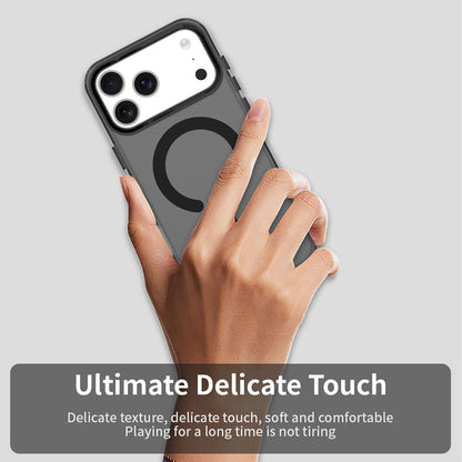 Custodia MagSafe per Apple iPhone 18 Pro Max / 17 Pro Max, Techsuit, CandyCase, Nera
