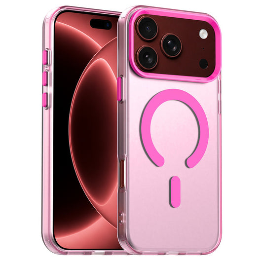 Custodia MagSafe per Apple iPhone 18 Pro Max / 17 Pro Max, Techsuit, CandyCase, Rosa