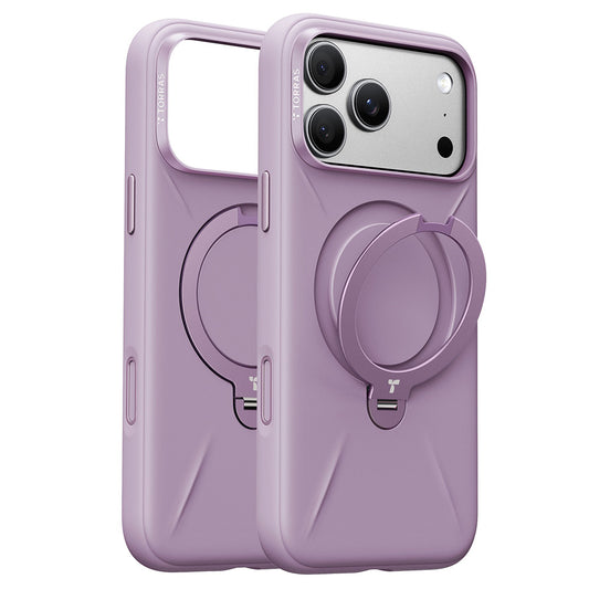 Custodia MagSafe per Apple iPhone 18 Pro Max / 17 Pro Max, Torras, QPRO Silicone, Viola