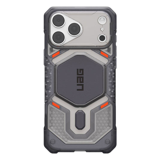 Custodia MagSafe per Apple iPhone 18 Pro Max / 17 Pro Max, Urban Armor Gear, Monarch Pro, Grigio Chiaro