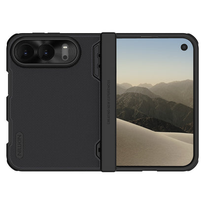 Custodia MagSafe per Apple iPhone Duo, Nillkin, Super Frosted Shield, nera satinata