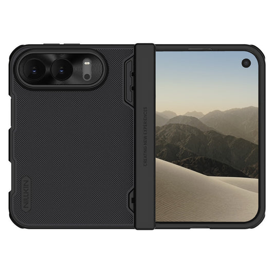 Custodia MagSafe per Apple iPhone Duo, Nillkin, Super Frosted Shield, nera satinata