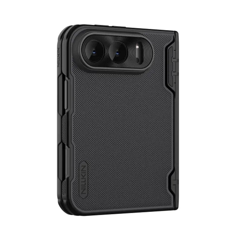 Custodia MagSafe per Apple iPhone Duo, Nillkin, Super Frosted Shield, nera satinata