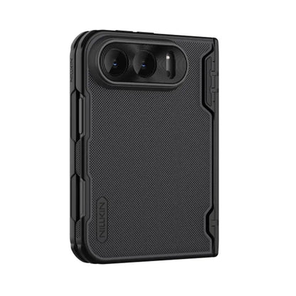 Custodia MagSafe per Apple iPhone Duo, Nillkin, Super Frosted Shield, nera satinata