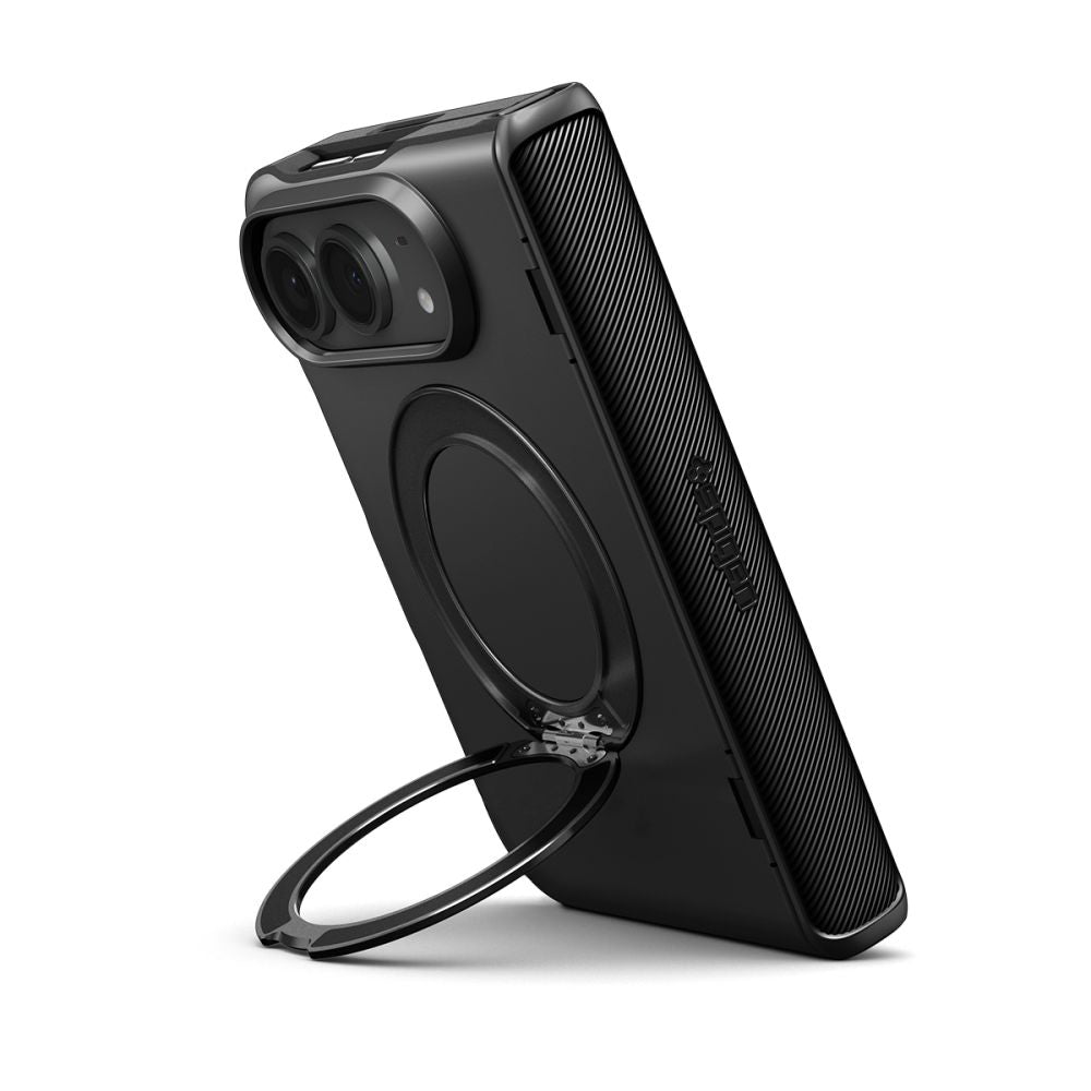 Custodia MagSafe per Apple iPhone Duo, Spigen, Slim Armor Pro S, nera ACS11780