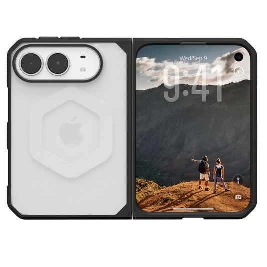 Custodia MagSafe per Apple iPhone Duo, Urban Armor Gear, Mouve, Trasparente