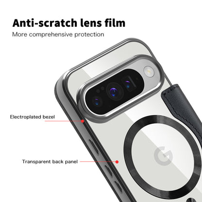 Custodia MagSafe per Google Pixel 10 Pro XL, Techsuit, SmartMag Book, Nera